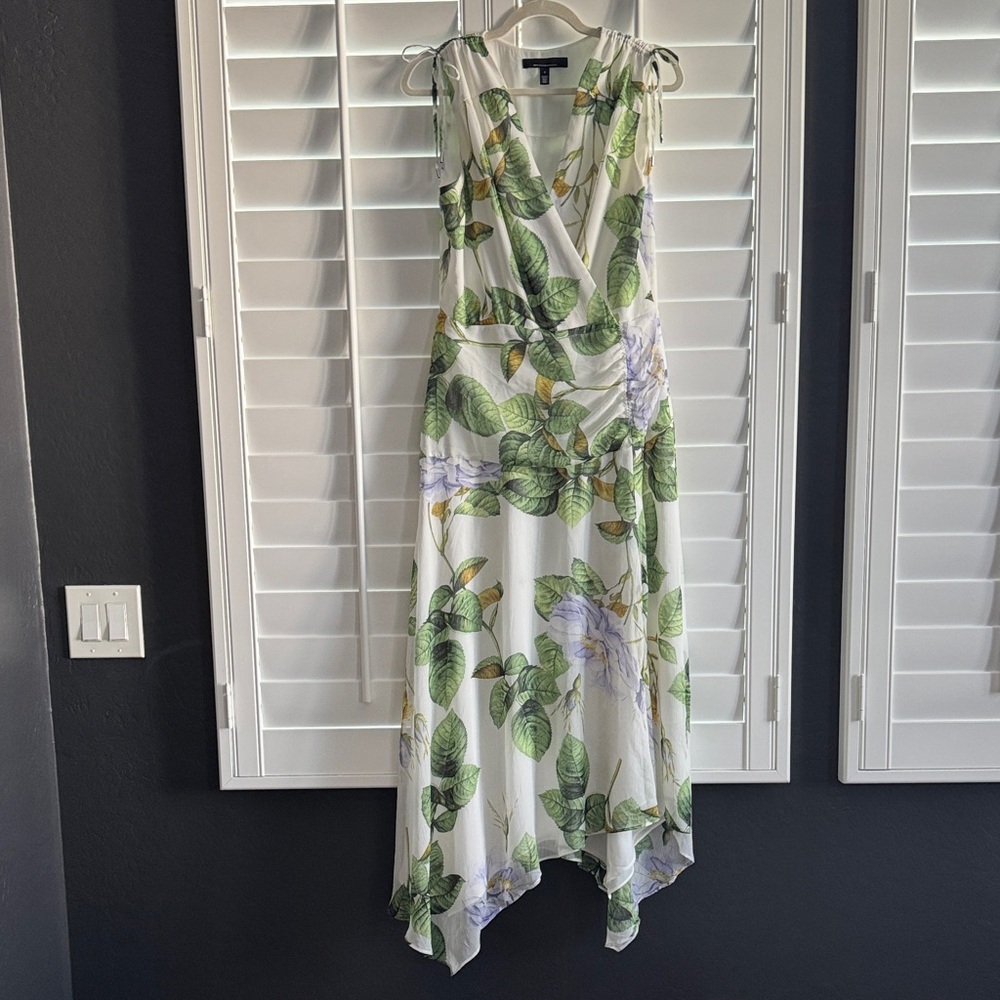 White House Black Market Ruched Midi Dress - Picture 4 of 10